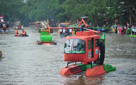43 Perahu Daur Ulang Siap Luncur di Danau Sunter 2026