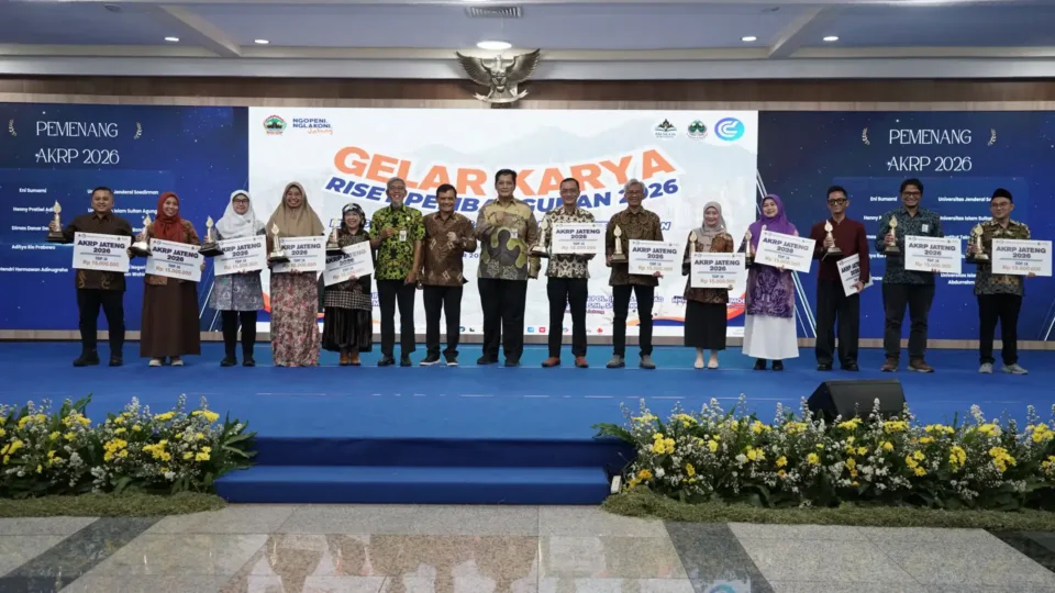 Peneliti BRIN Raih Penghargaan Jateng di Lingkungan dan Pertanian