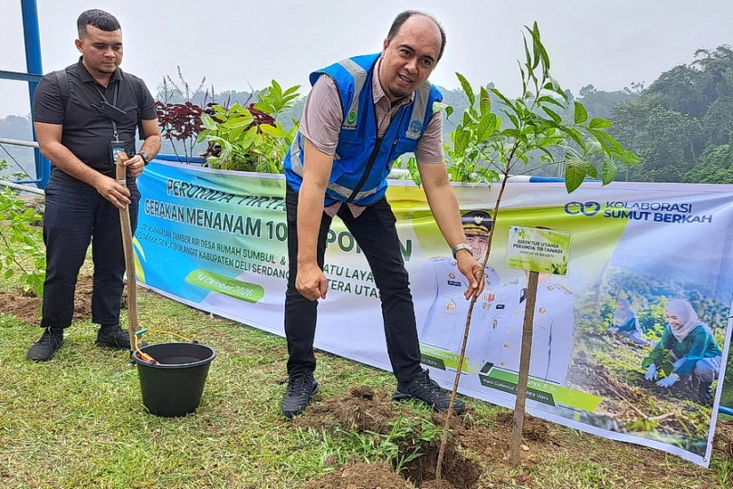 Tirtanadi Tanam 1.000 Pohon di Sibolangit dan Berastagi 2026